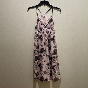 Nature print Flowy dress